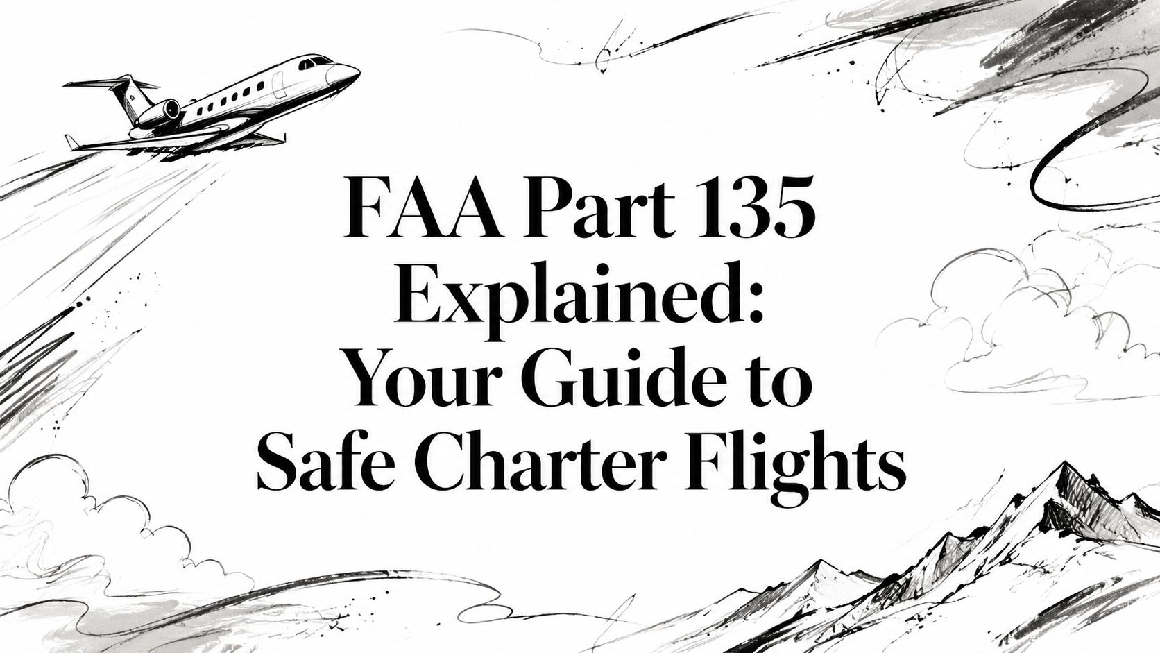 FAA Part 135 Explained: Your Guide to Safe Charter Flights