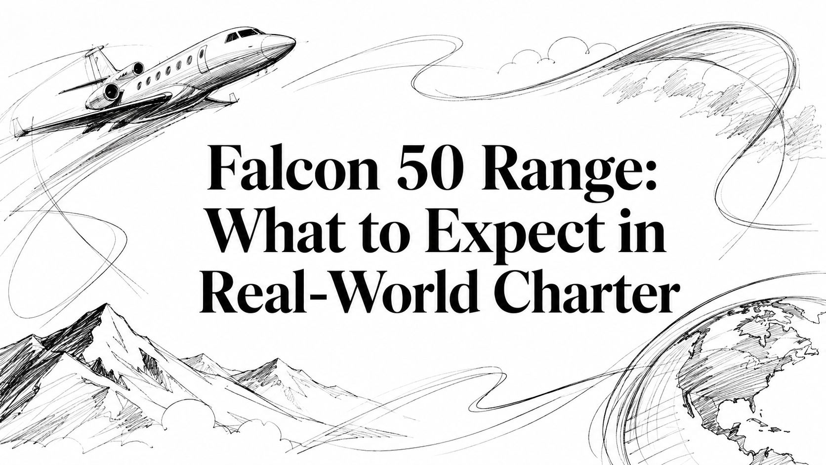 Falcon 50 Range: What to Expect in Real-World Charter