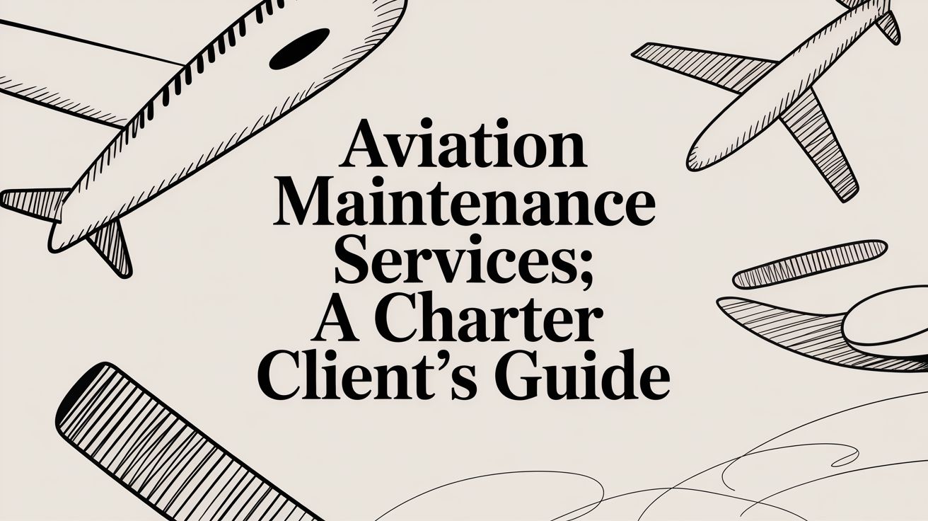 Aviation Maintenance Services: A Charter Client's Guide