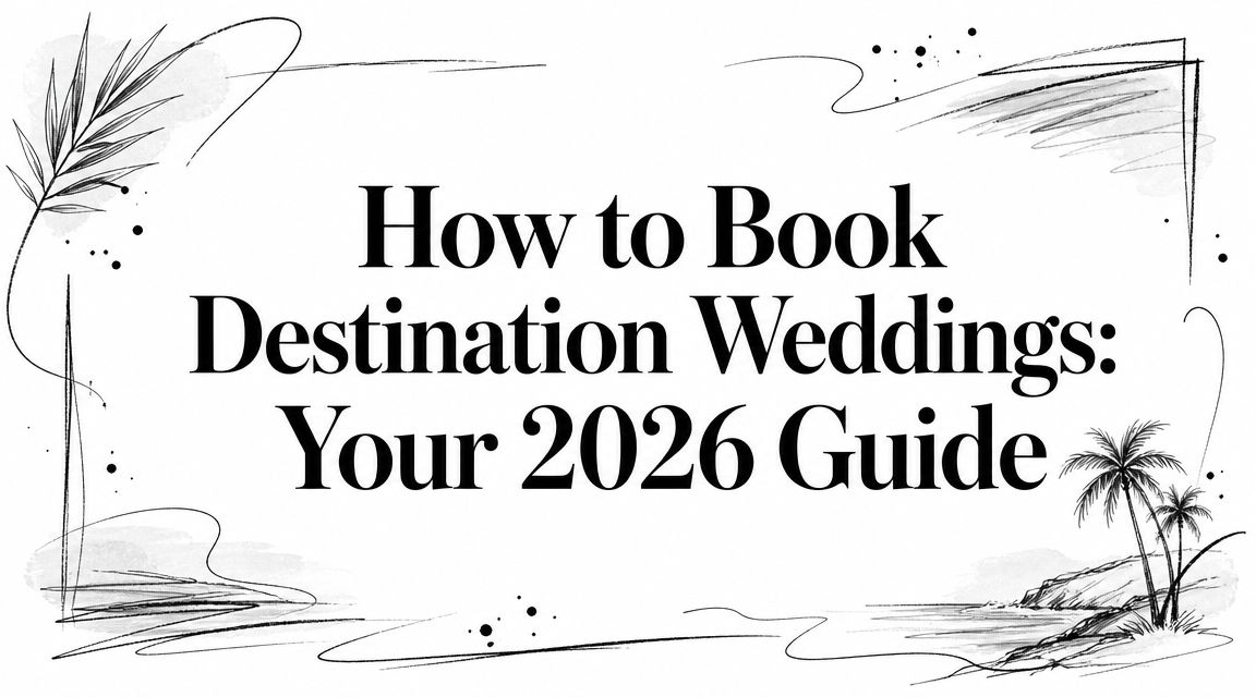 How to Book Destination Weddings: Your 2026 Guide