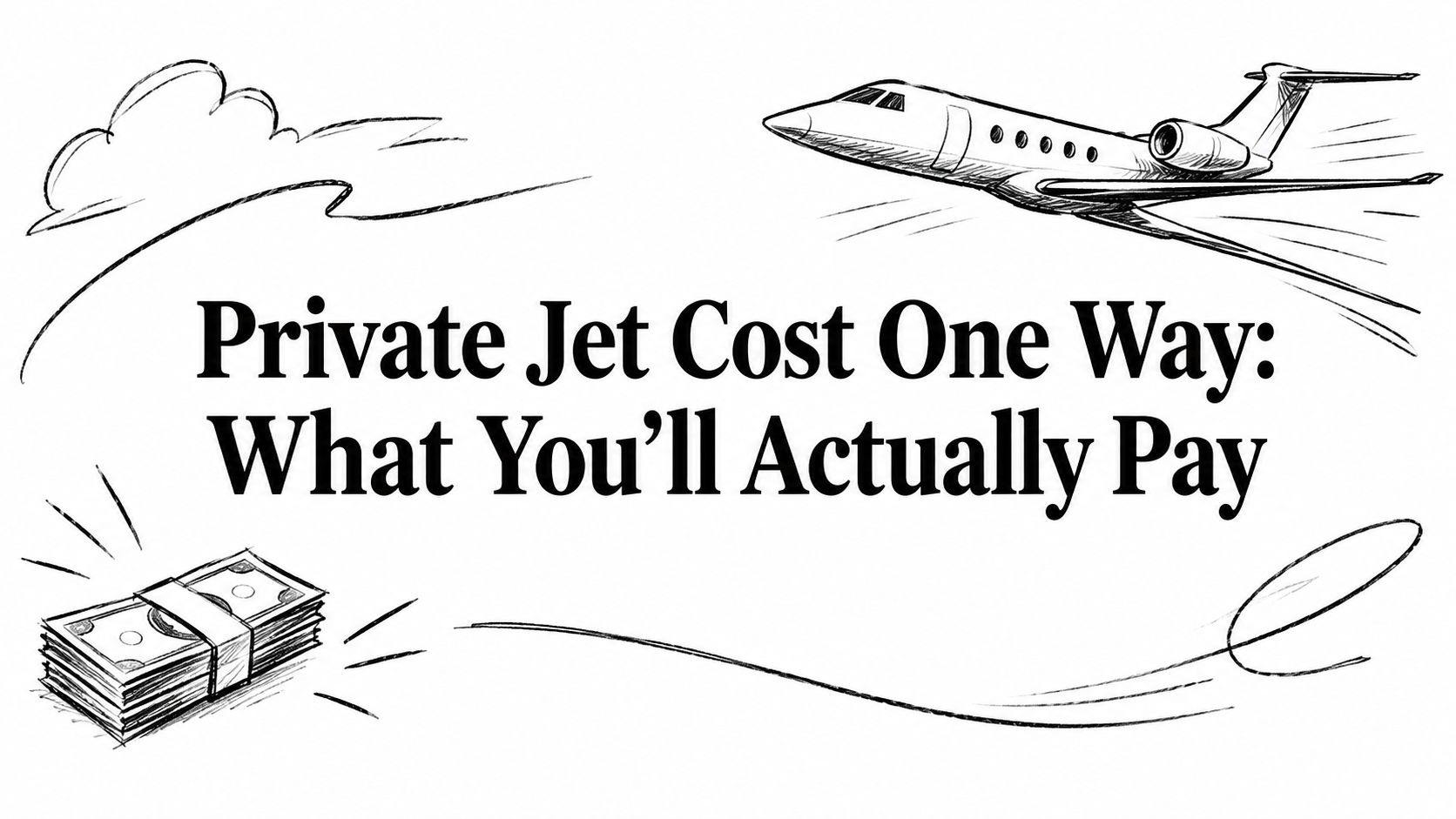 Private Jet Cost One Way: What You'll Actually Pay