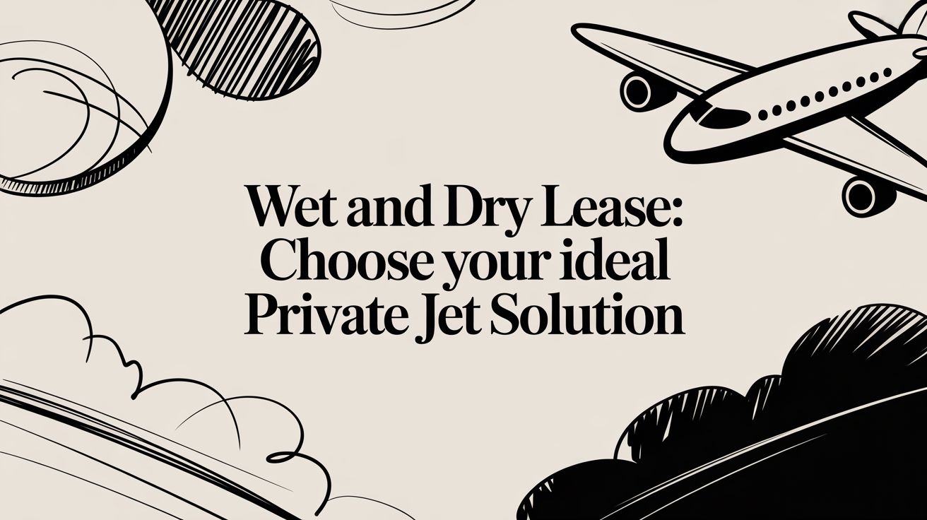 Wet And Dry Lease: Choose Your Ideal Private Jet Solution