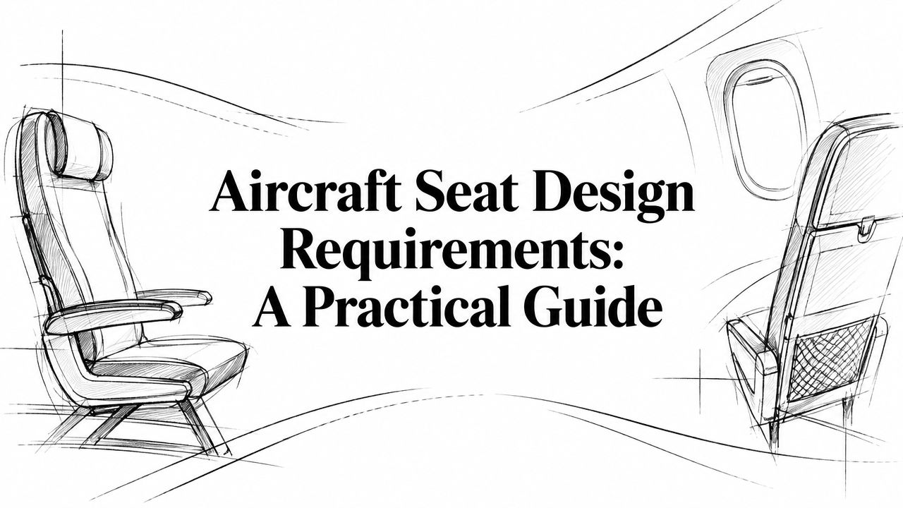 Aircraft Seat Design Requirements: A Practical Guide