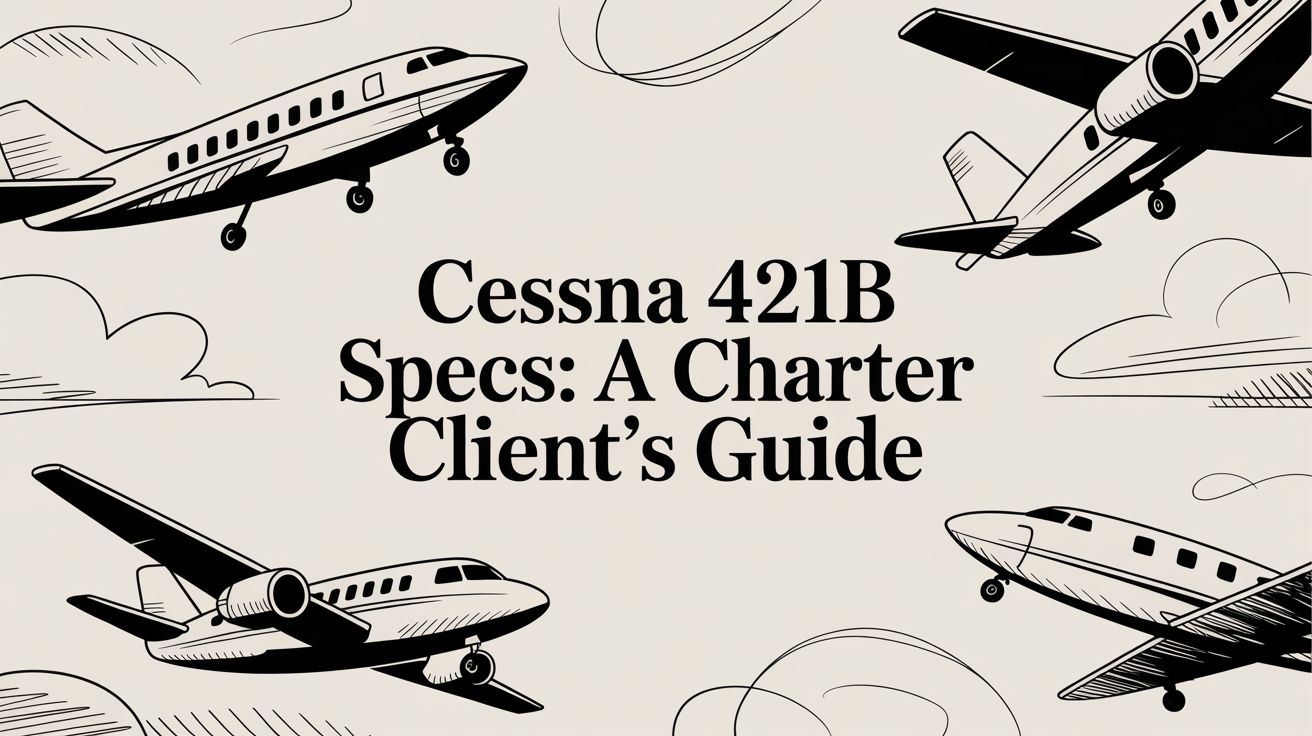 Cessna 421B Specs: A Charter Client's Guide