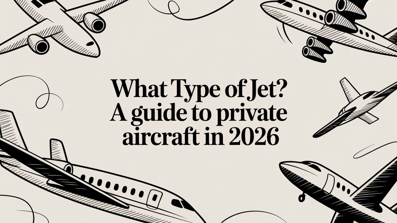 What Type of Jet? A Guide to Private Aircraft in 2026