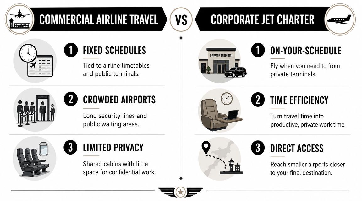 33. corporate jet charter