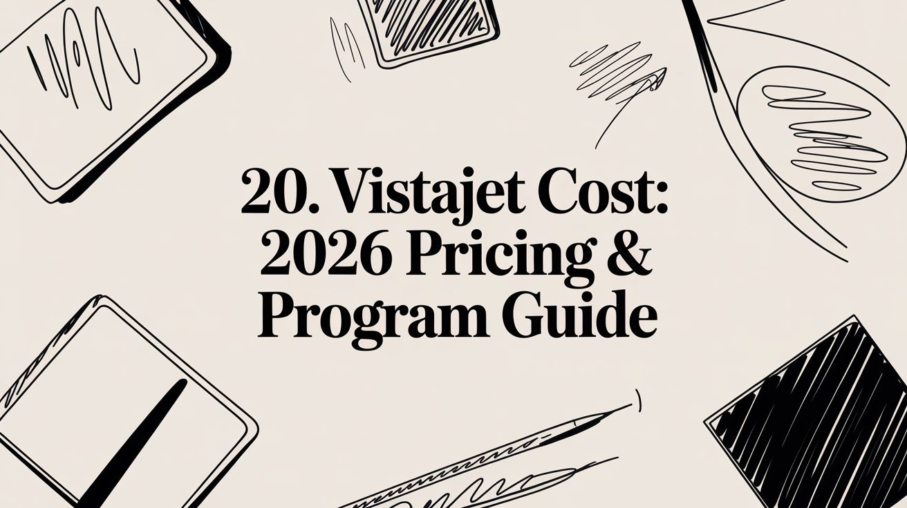 20. VistaJet Cost: 2026 Pricing & Program Guide
