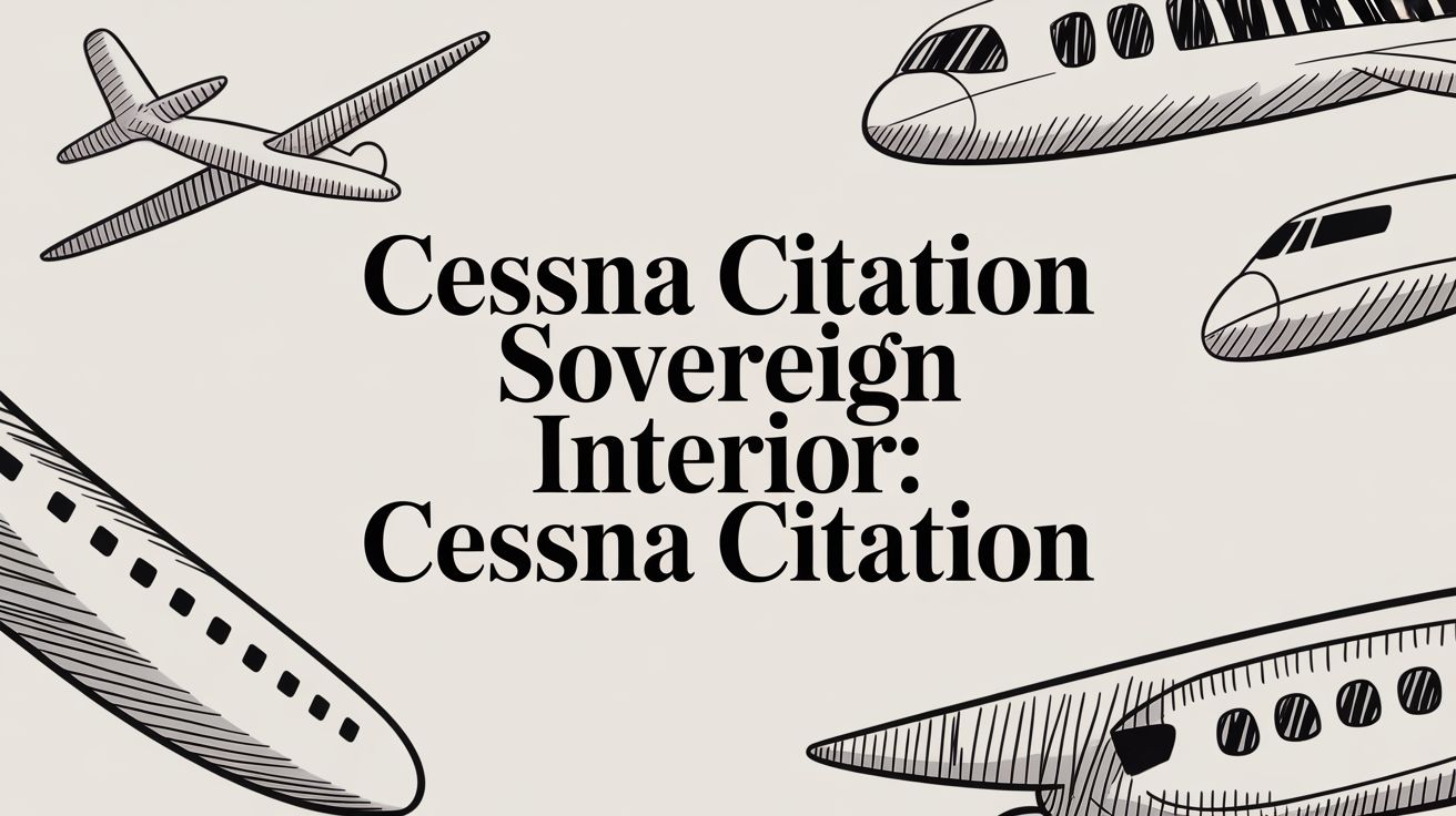 Cessna Citation Sovereign Interior: Cessna Citation
