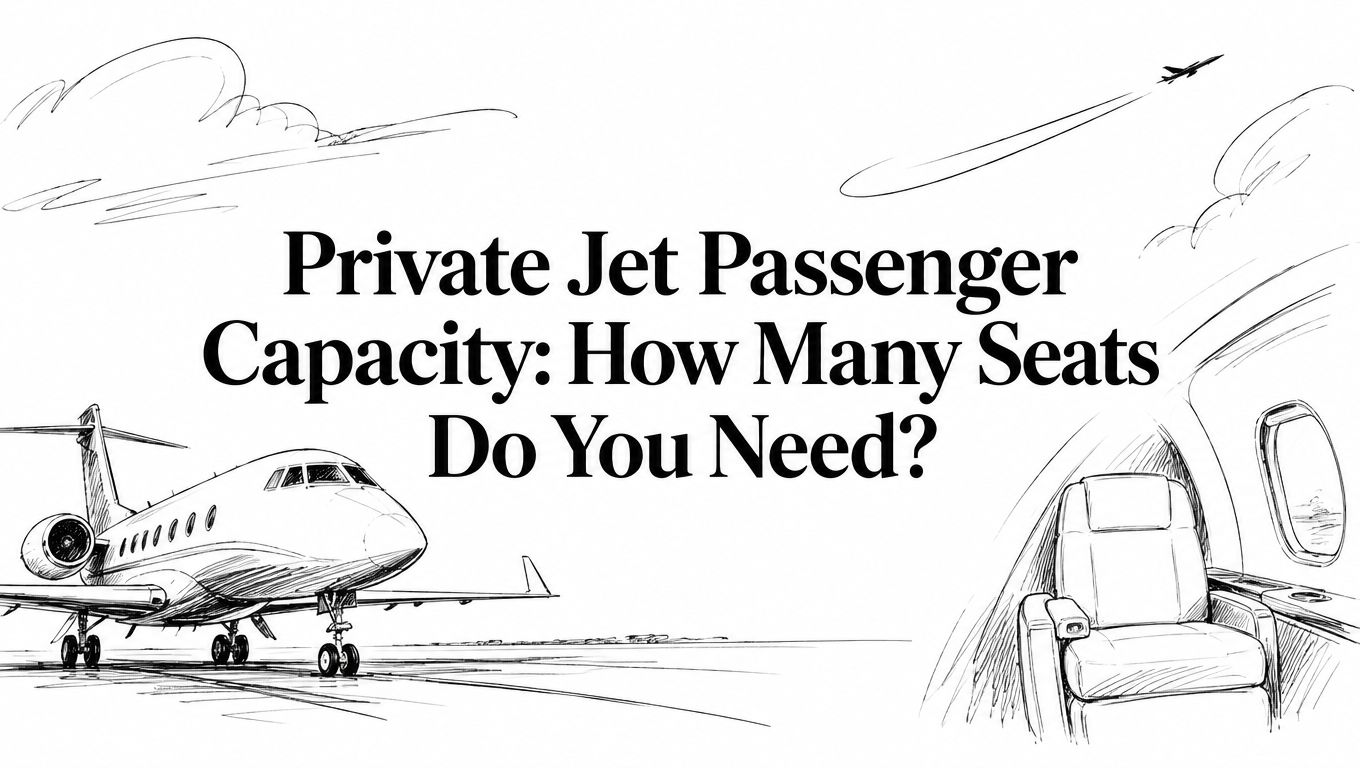 Private Jet Passenger Capacity: How Many Seats Do You Need?