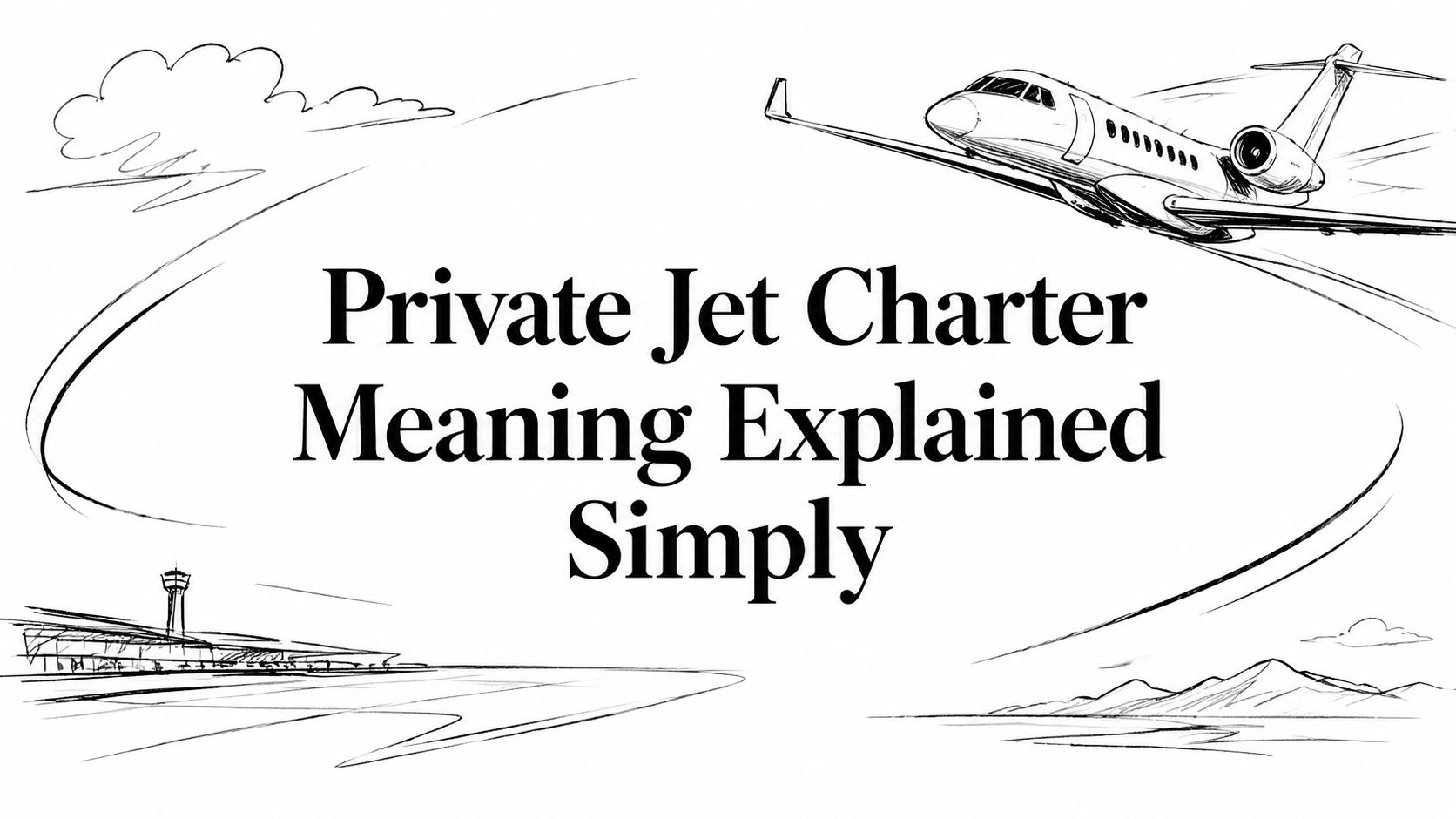 Private Jet Charter Meaning Explained Simply