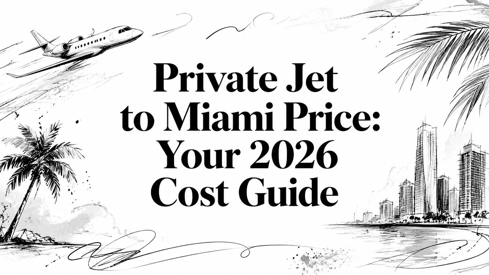Private Jet to Miami Price: Your 2026 Cost Guide