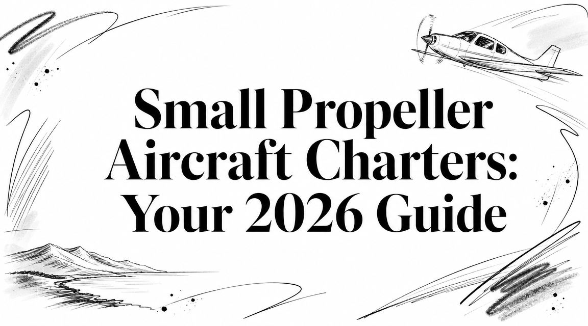 Small Propeller Aircraft Charters: Your 2026 Guide