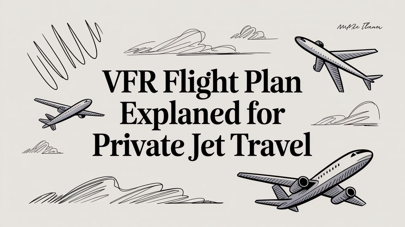 VFR Flight Plan Explained for Private Jet Travel