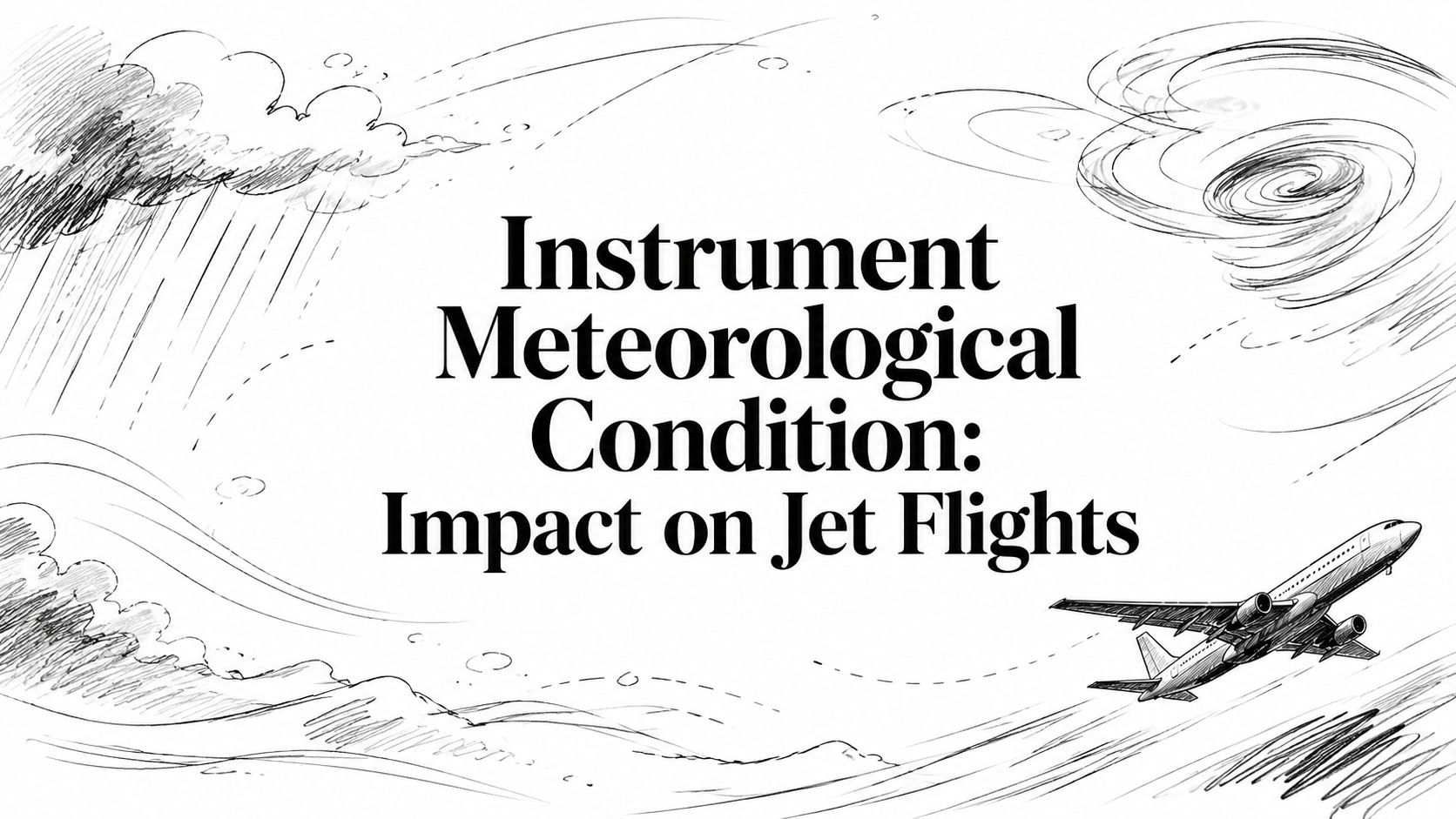 Instrument Meteorological Condition: Impact on Jet Flights