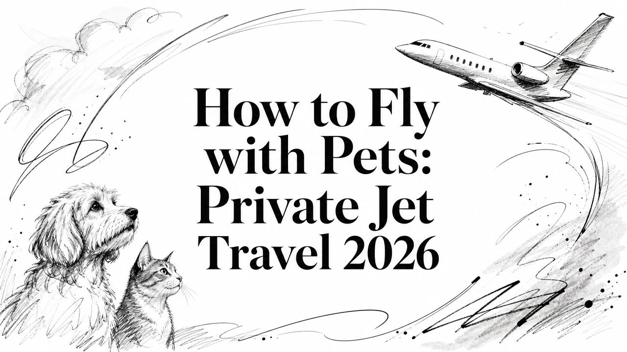 How to Fly with Pets: Private Jet Travel 2026