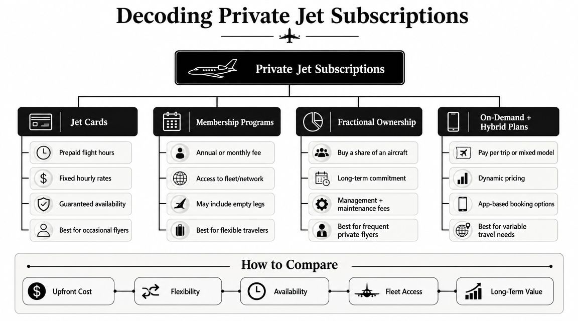 Decoding Private Jet Subscriptions