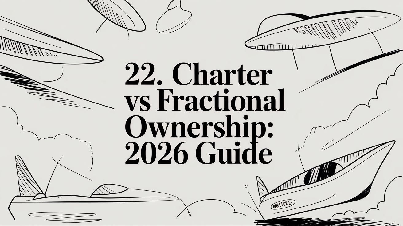 22. Charter vs Fractional Ownership: 2026 Guide