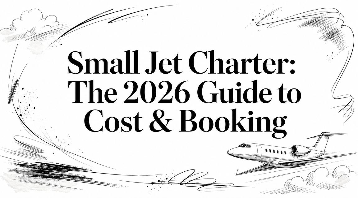 Small Jet Charter: The 2026 Guide to Cost & Booking