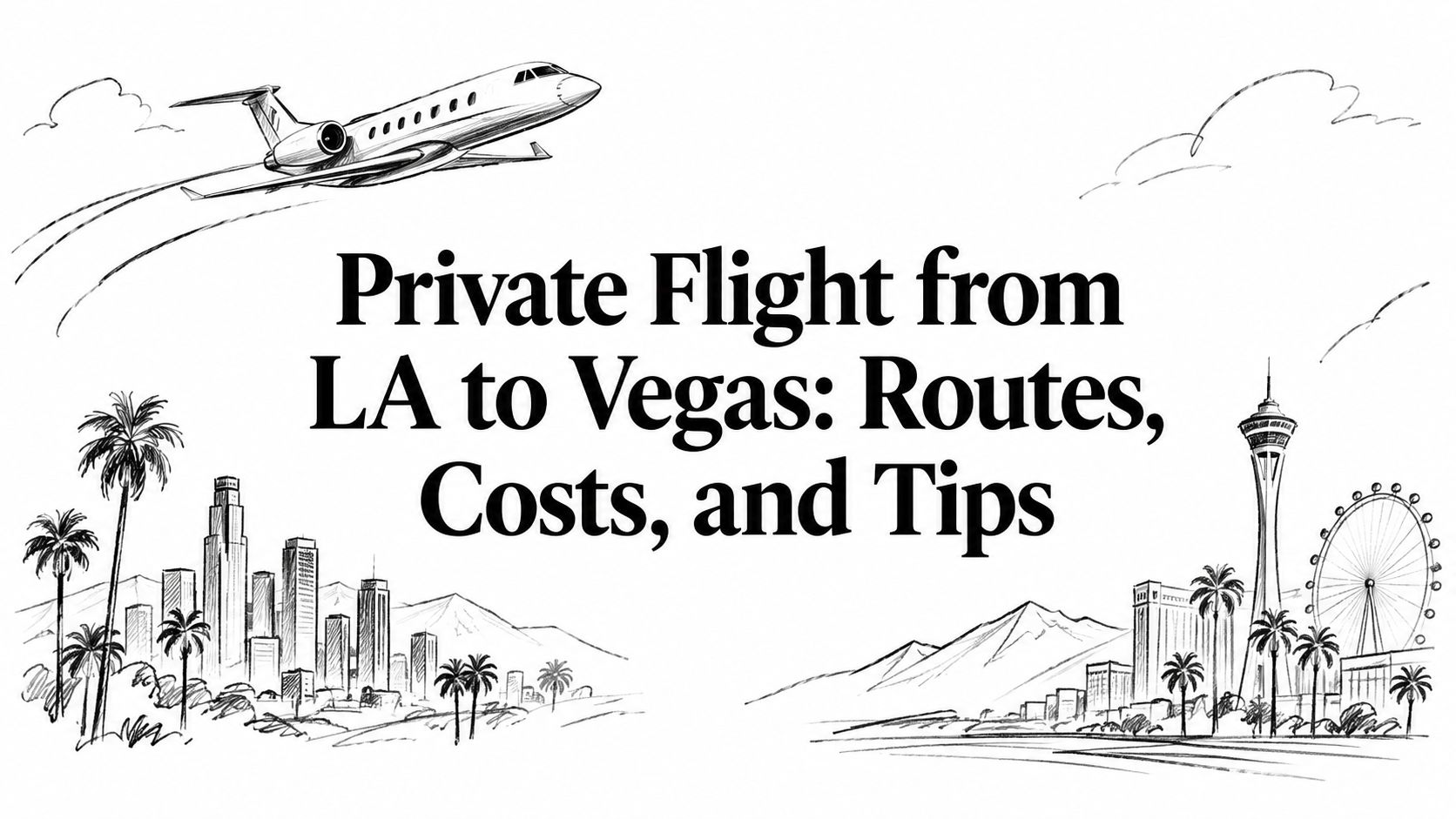Private Flight from LA to Vegas: Routes, Costs, and Tips