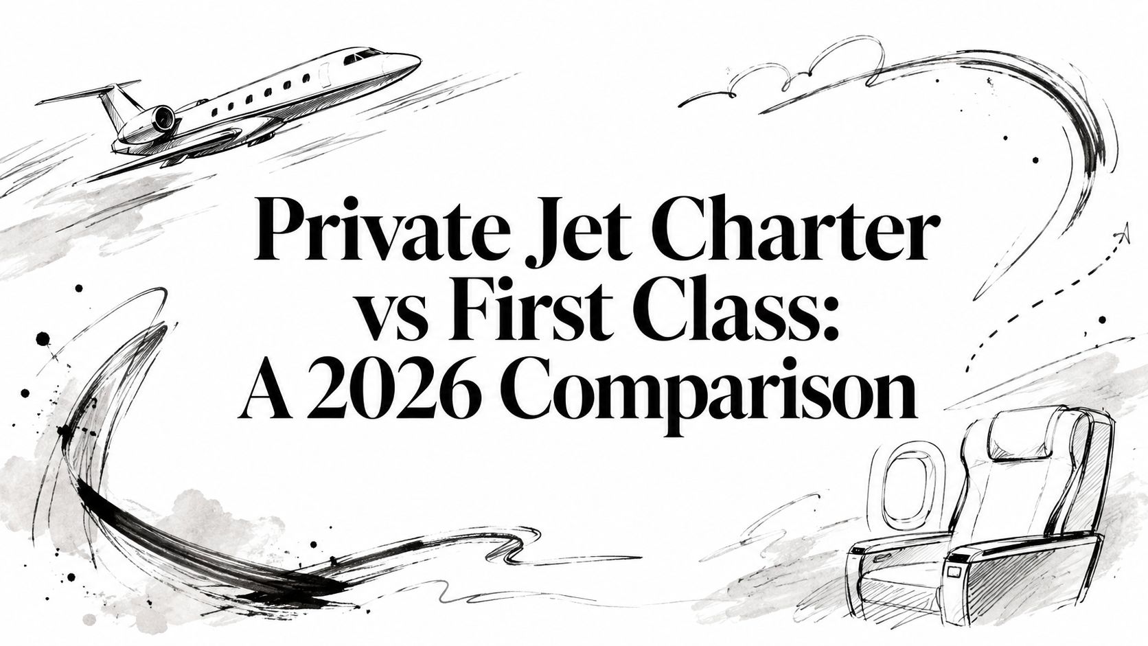 Private Jet Charter vs First Class: A 2026 Comparison