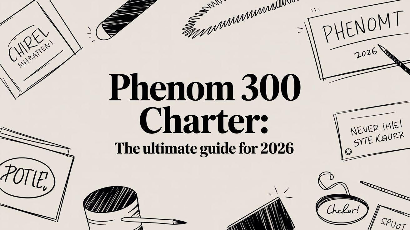 Phenom 300 Charter: The Ultimate Guide for 2026