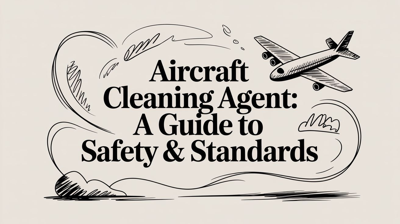 Aircraft Cleaning Agent: A Guide to Safety & Standards
