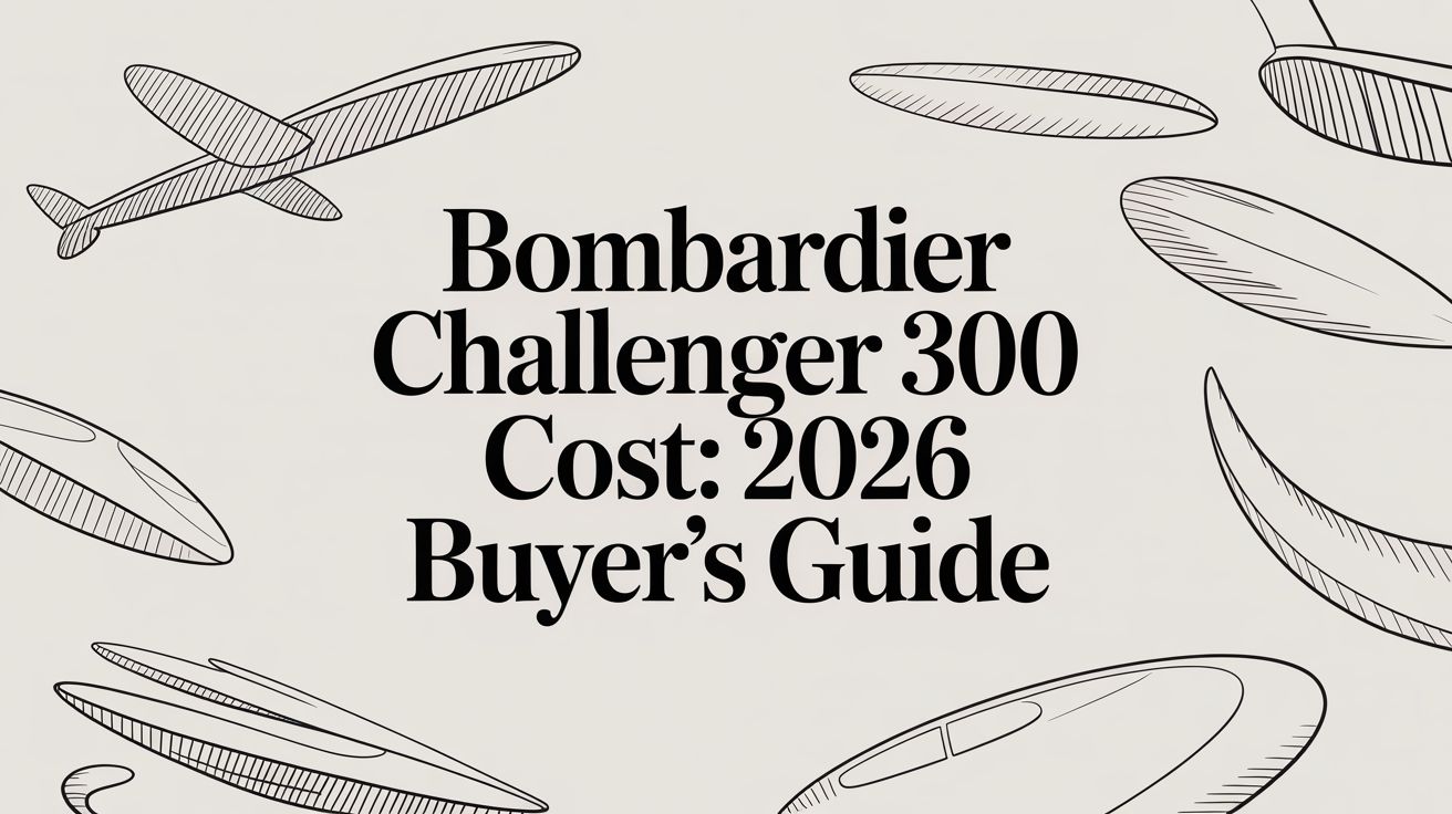 Bombardier Challenger 300 Cost: 2026 Buyer's Guide
