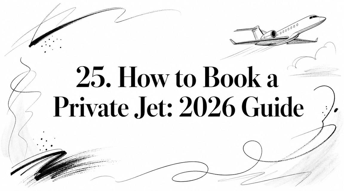 25. How to Book a Private Jet: 2026 Guide