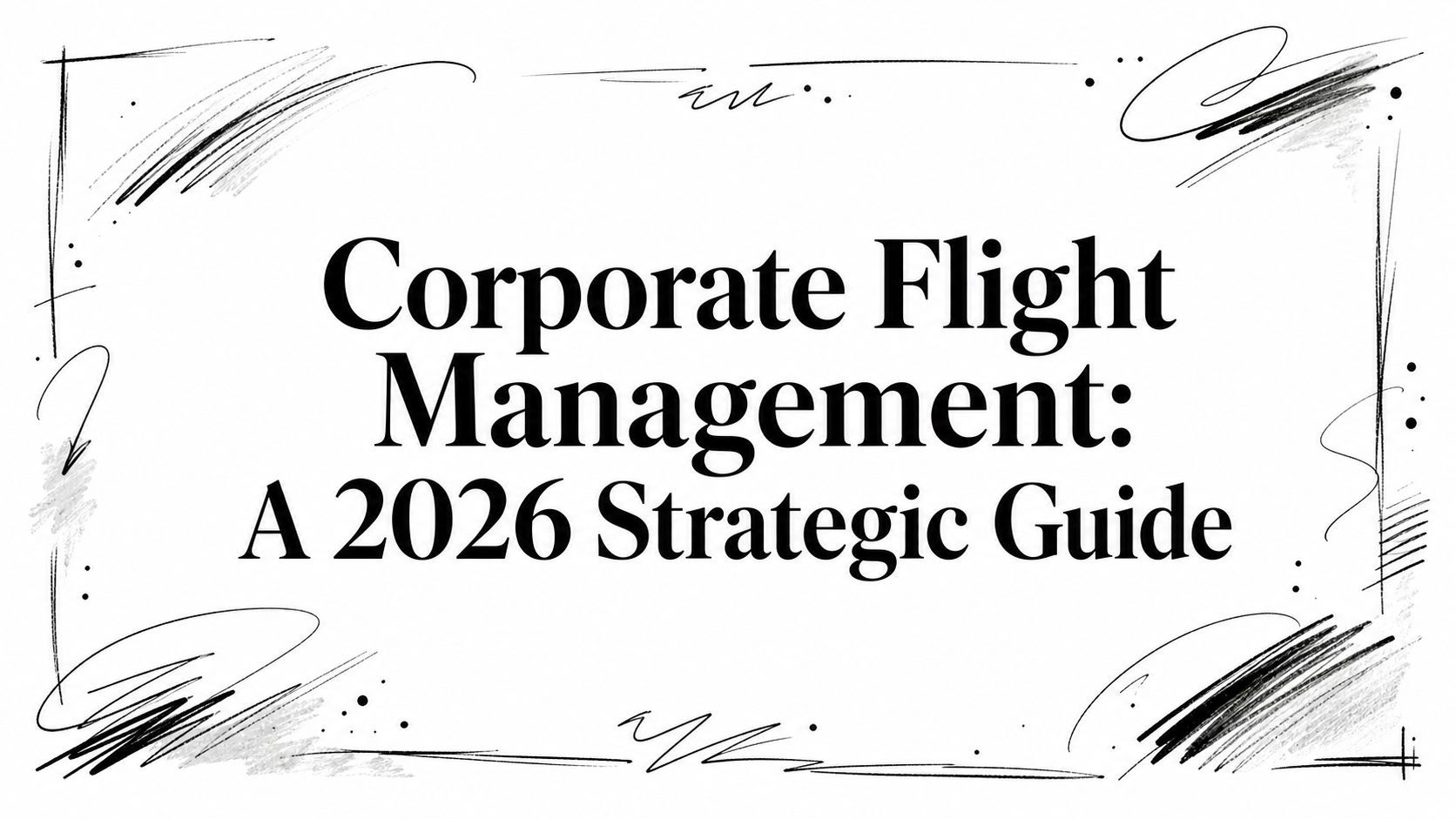 Corporate Flight Management: A 2026 Strategic Guide