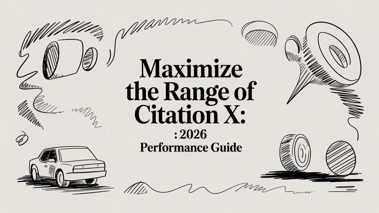 Maximize the Range of Citation X: 2026 Performance Guide