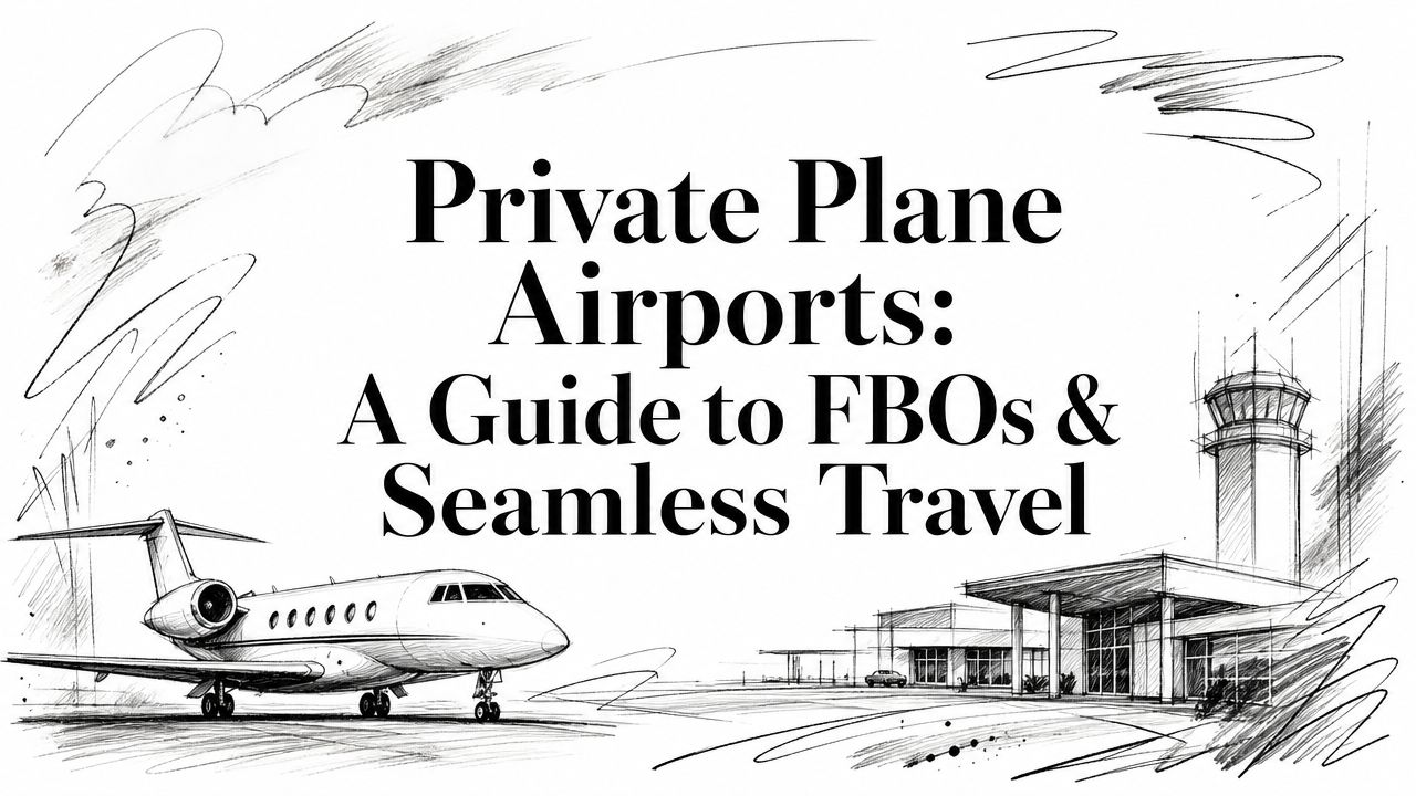 Private Plane Airports: A Guide to FBOs & Seamless Travel