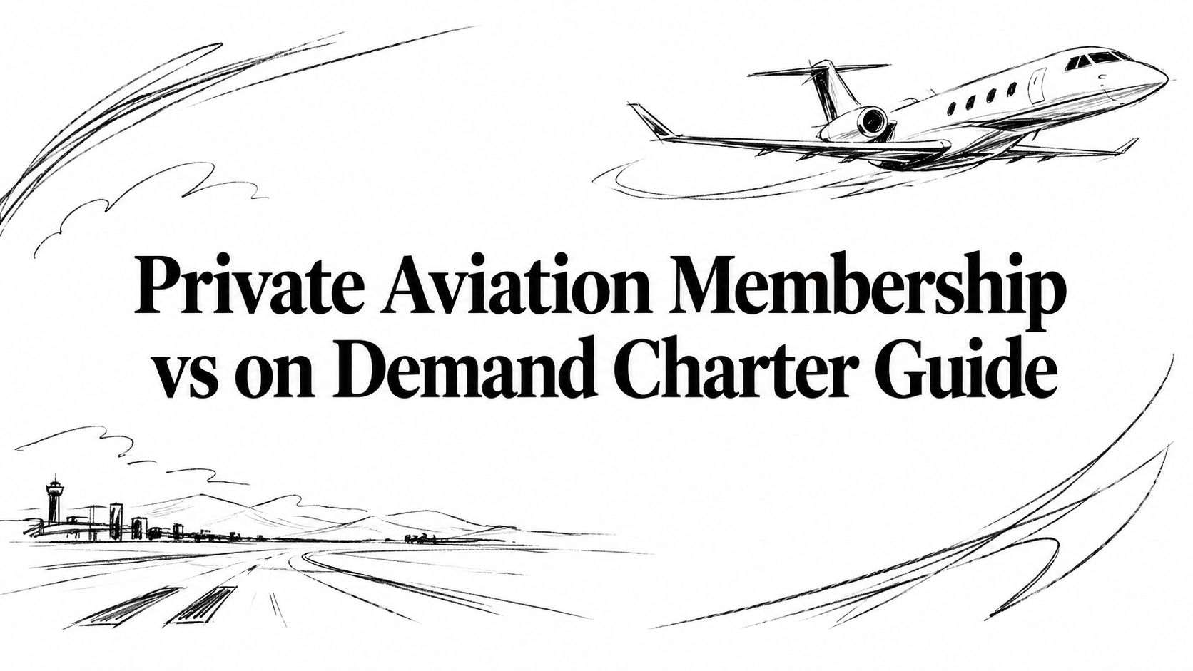 Private Aviation Membership vs on Demand Charter Guide