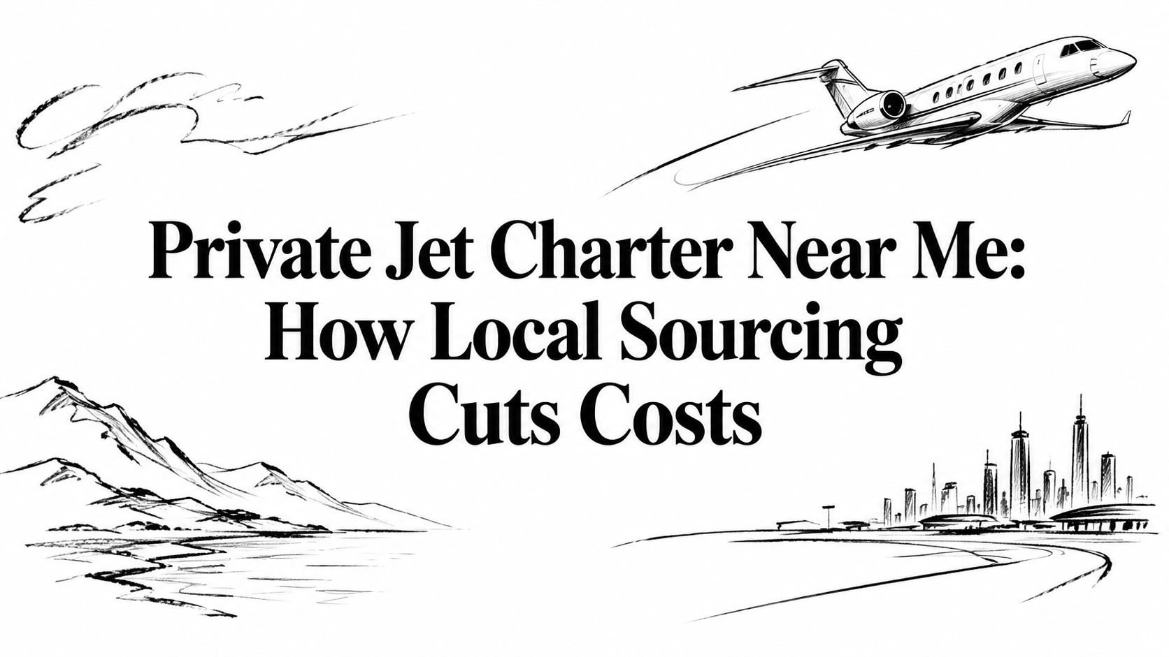 Private Jet Charter Near Me: How Local Sourcing Cuts Costs