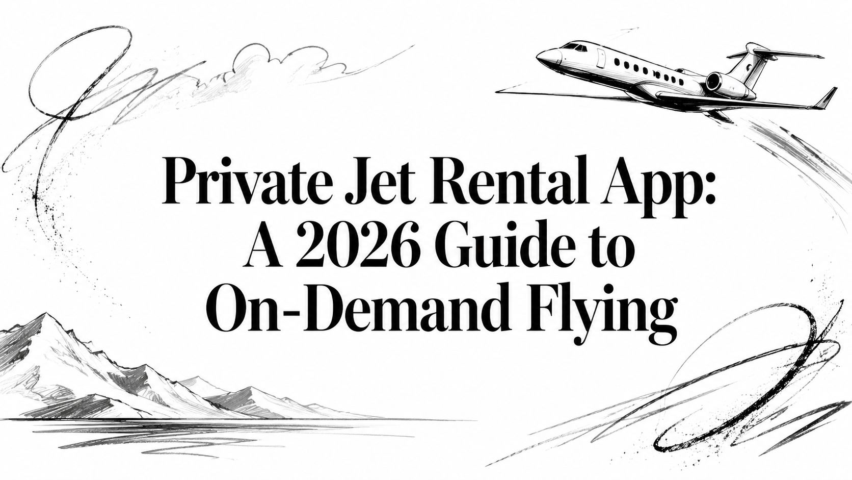 Private Jet Rental App: A 2026 Guide to On-Demand Flying