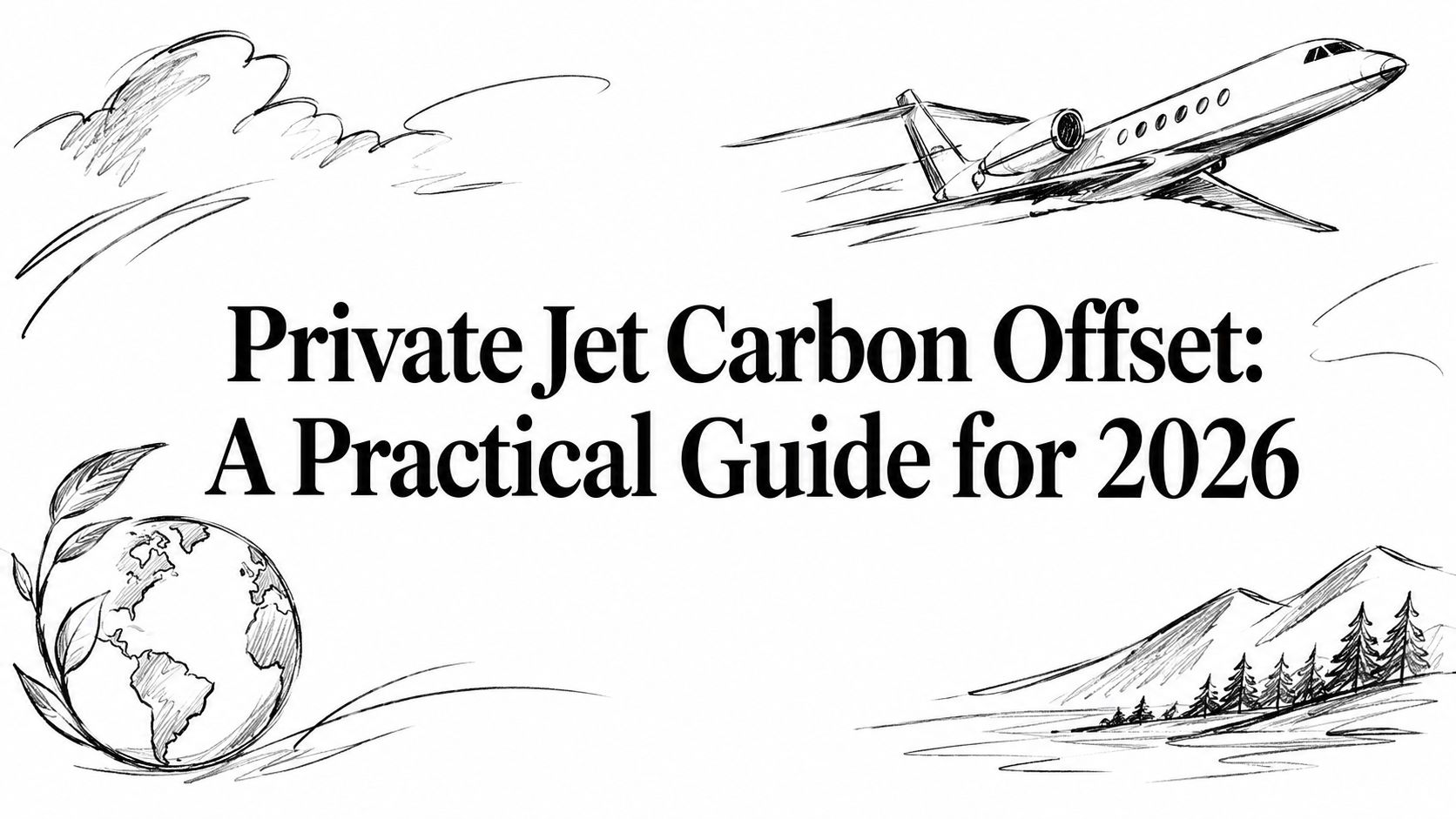 Private Jet Carbon Offset: A Practical Guide for 2026