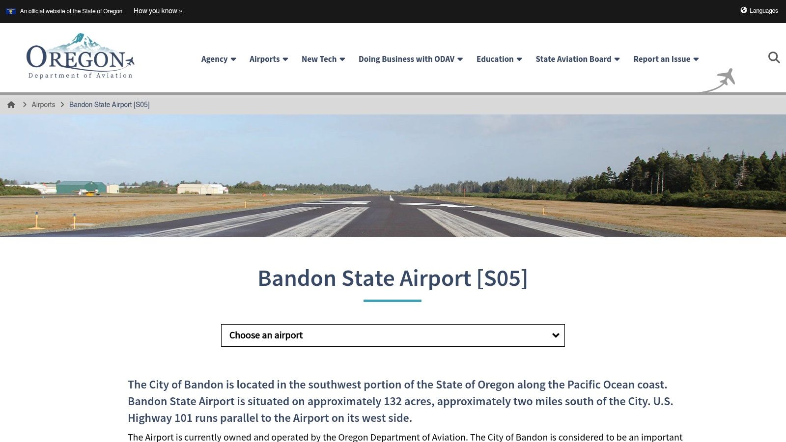 Bandon State Airport (S05)