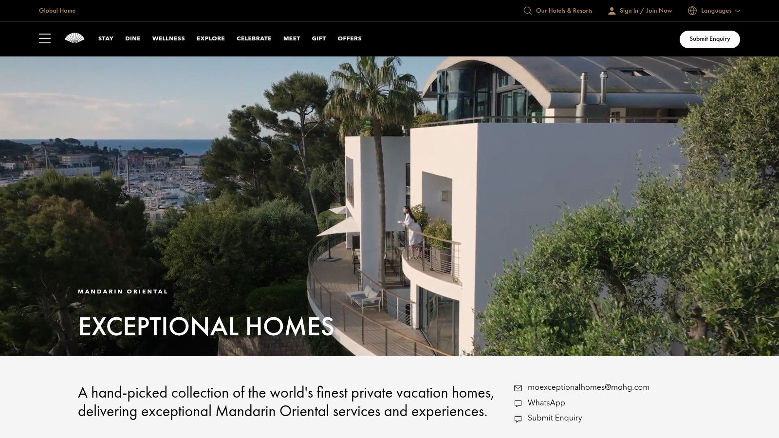 Mandarin Oriental Exclusive Homes (Exceptional Homes)