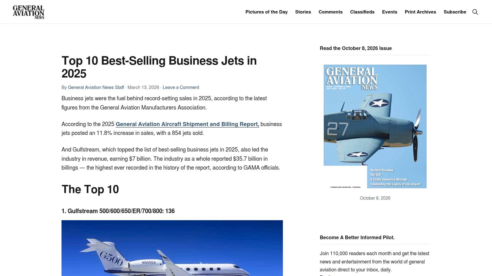 General Aviation News