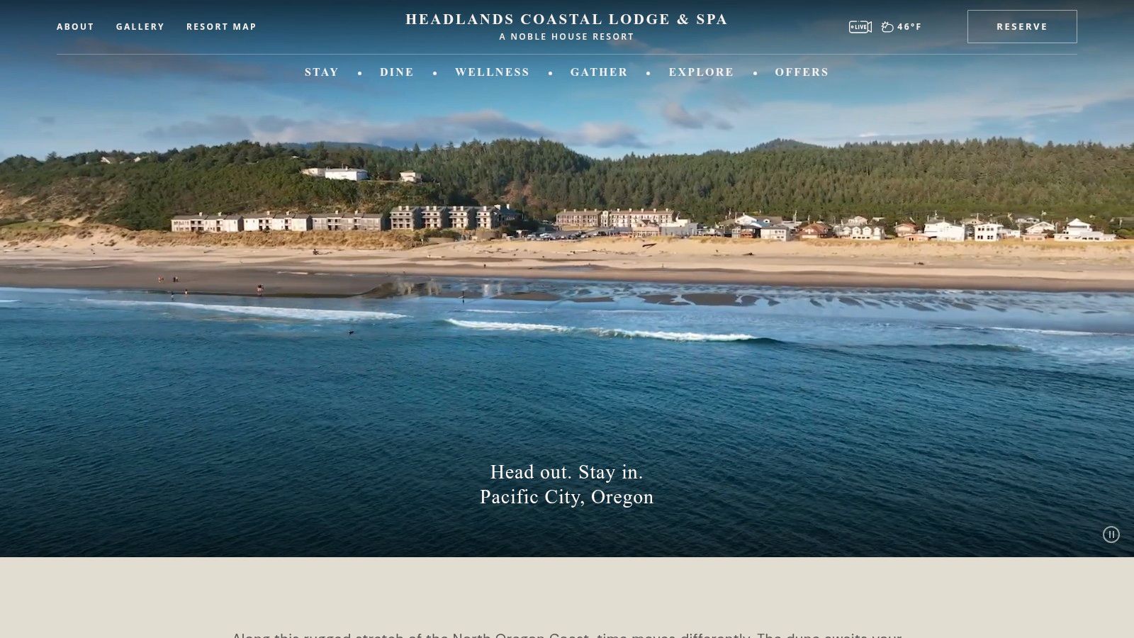 Headlands Coastal Lodge & Spa
