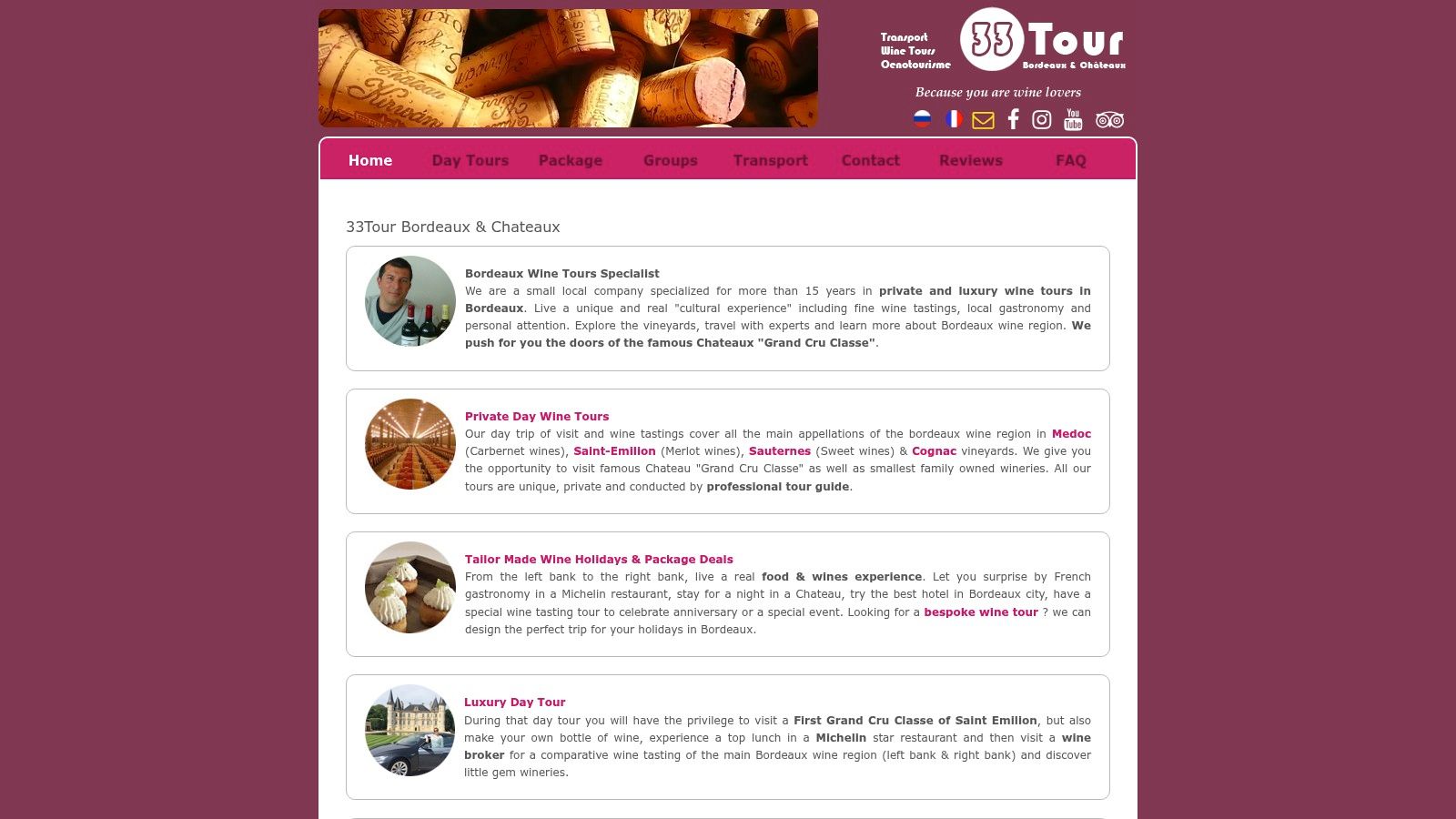 33Tour Bordeaux & Châteaux