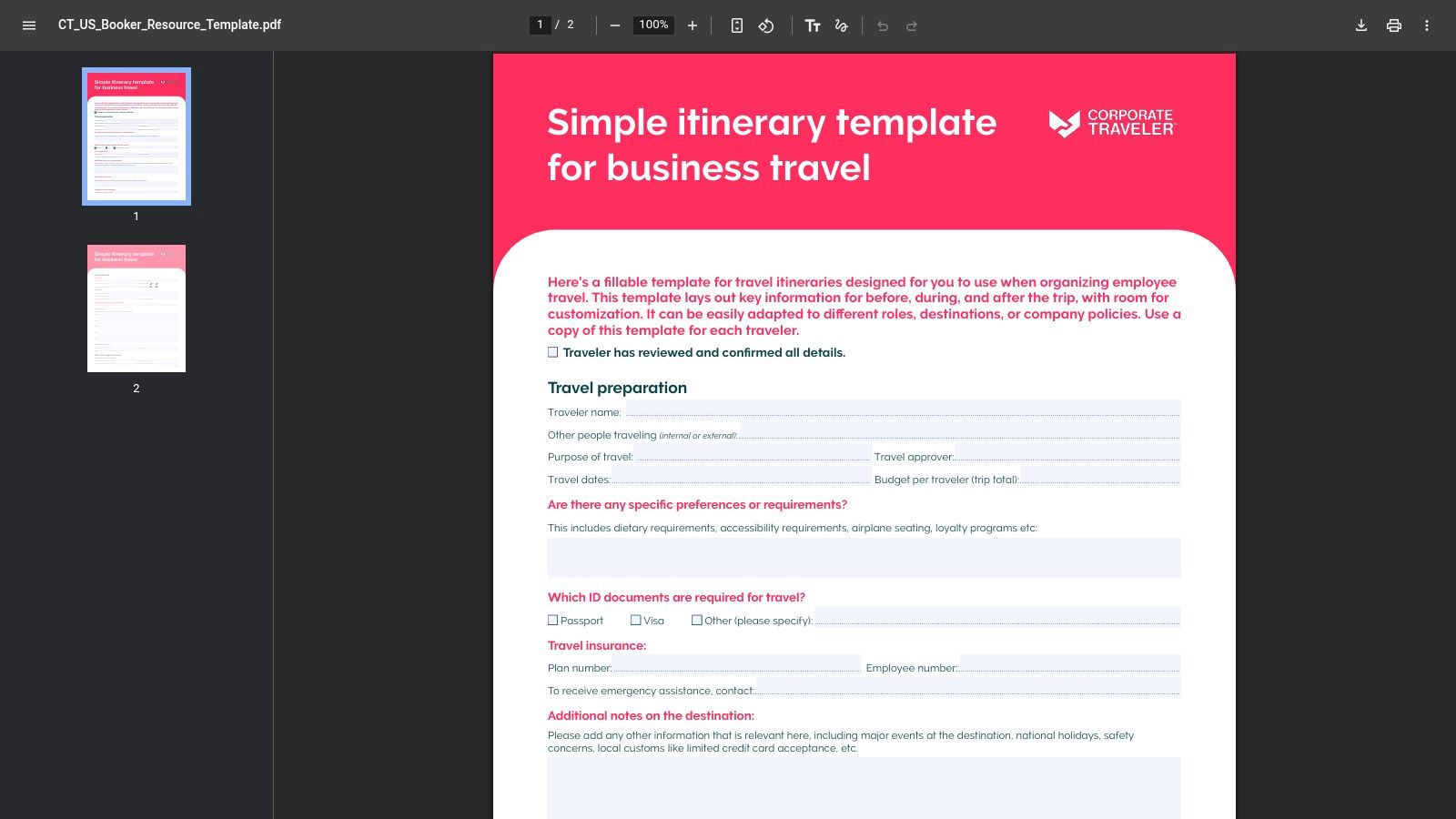 Corporate Traveler US