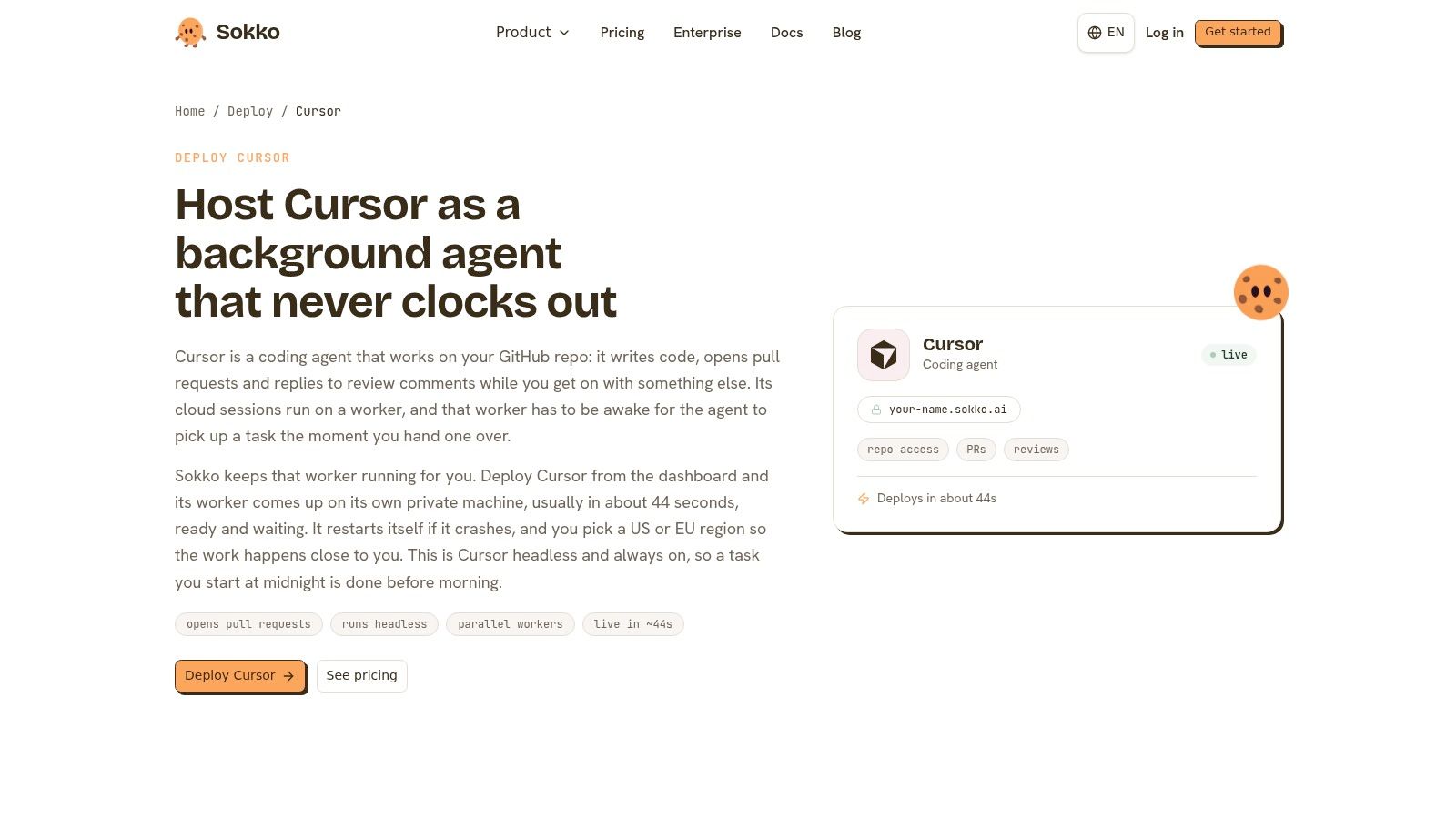 Deploy - Cursor