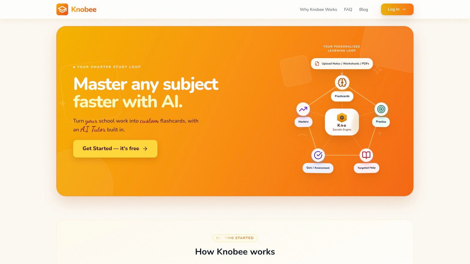Screenshot from https://knobee.ai
