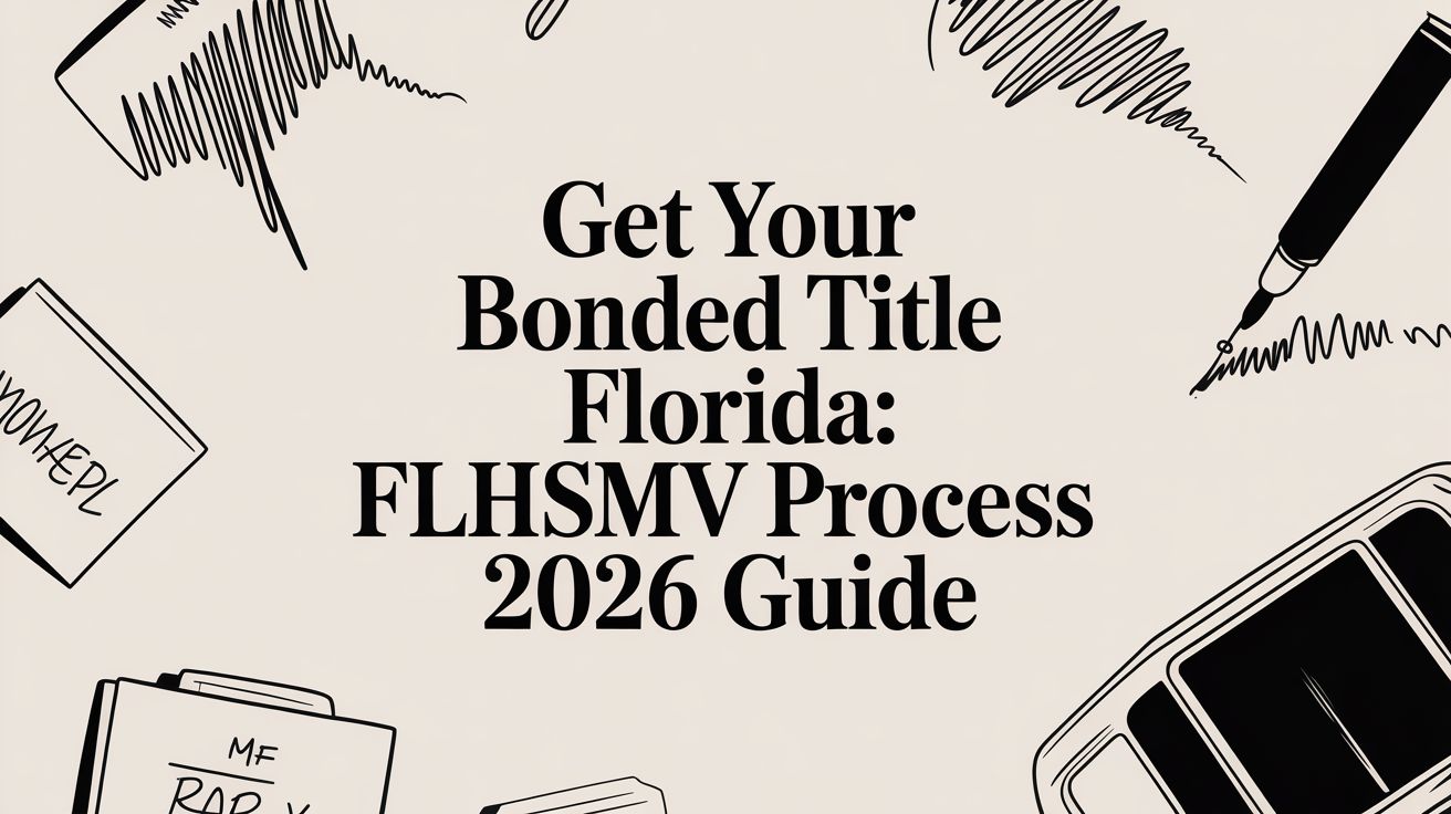 Get Your Bonded Title Florida: FLHSMV Process 2026 Guide