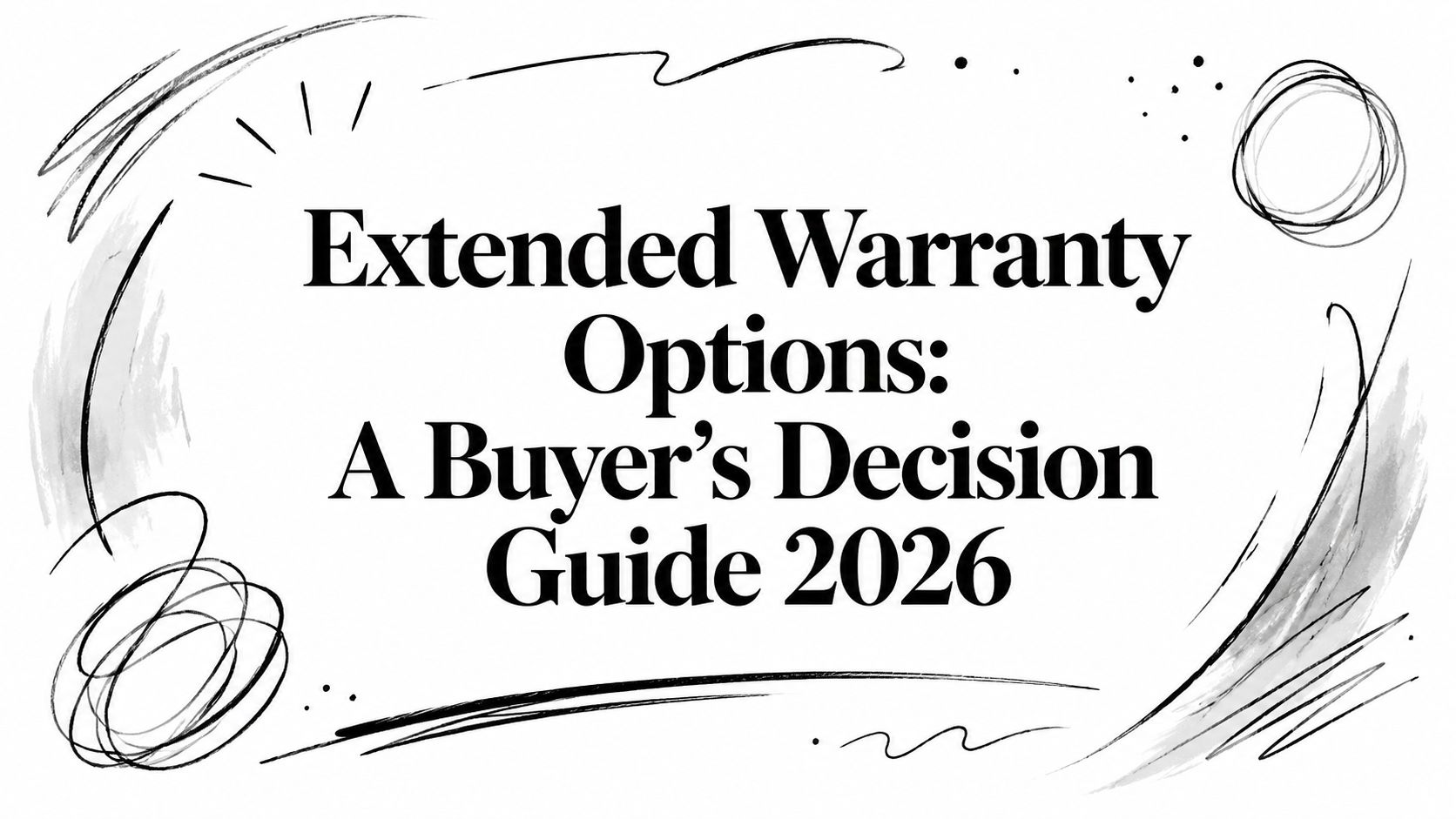 Extended Warranty Options: A Buyer's Decision Guide 2026