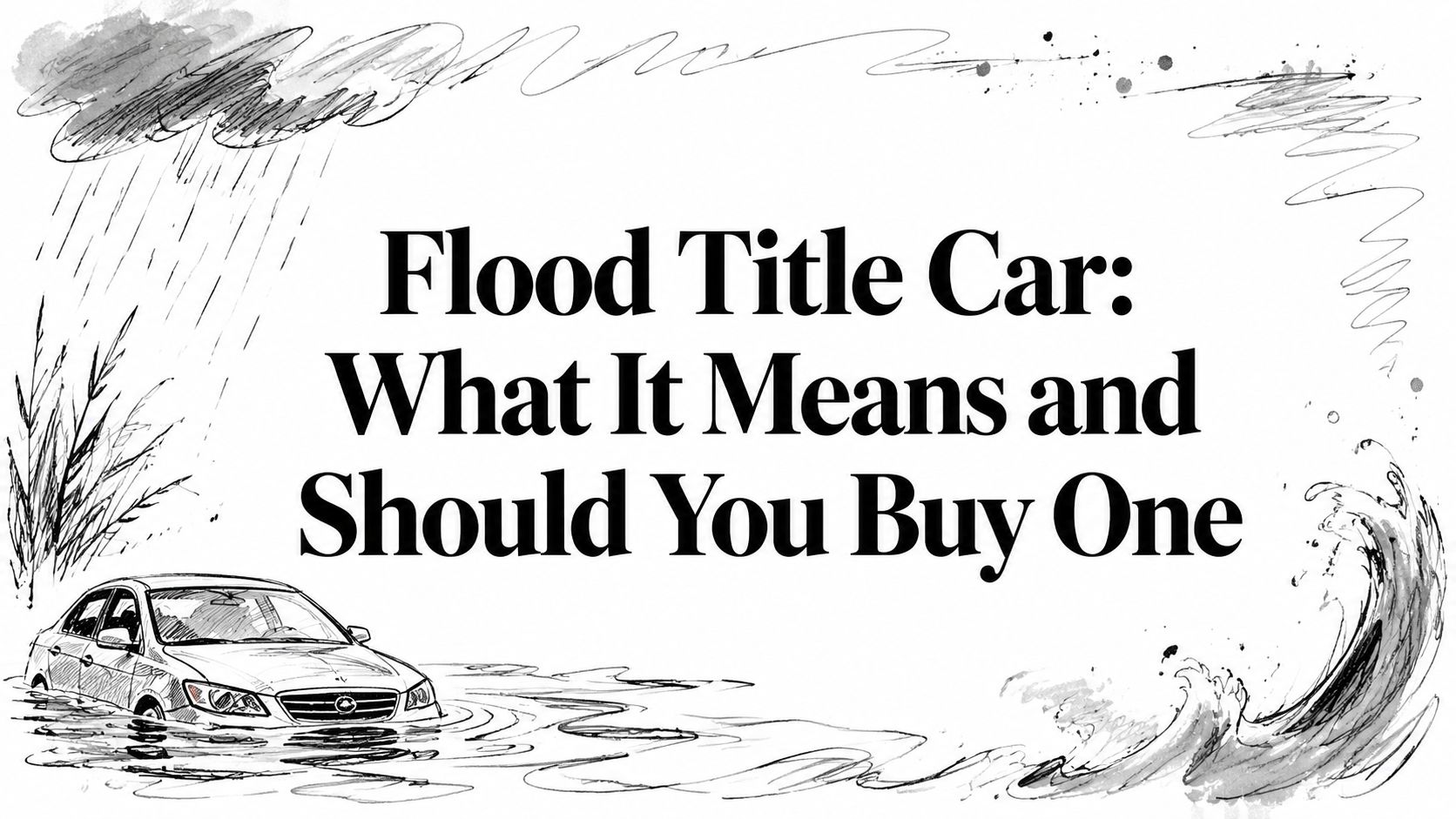 Is a Flood Title Car Worth the Risk? A Clear Guide to Deciding