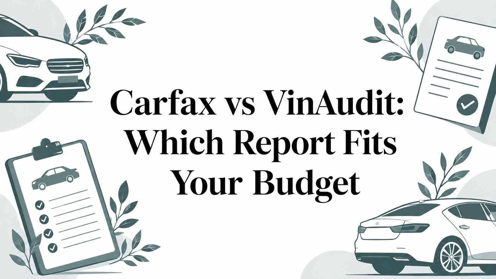 Carfax vs VinAudit: Which Report Fits Your Budget