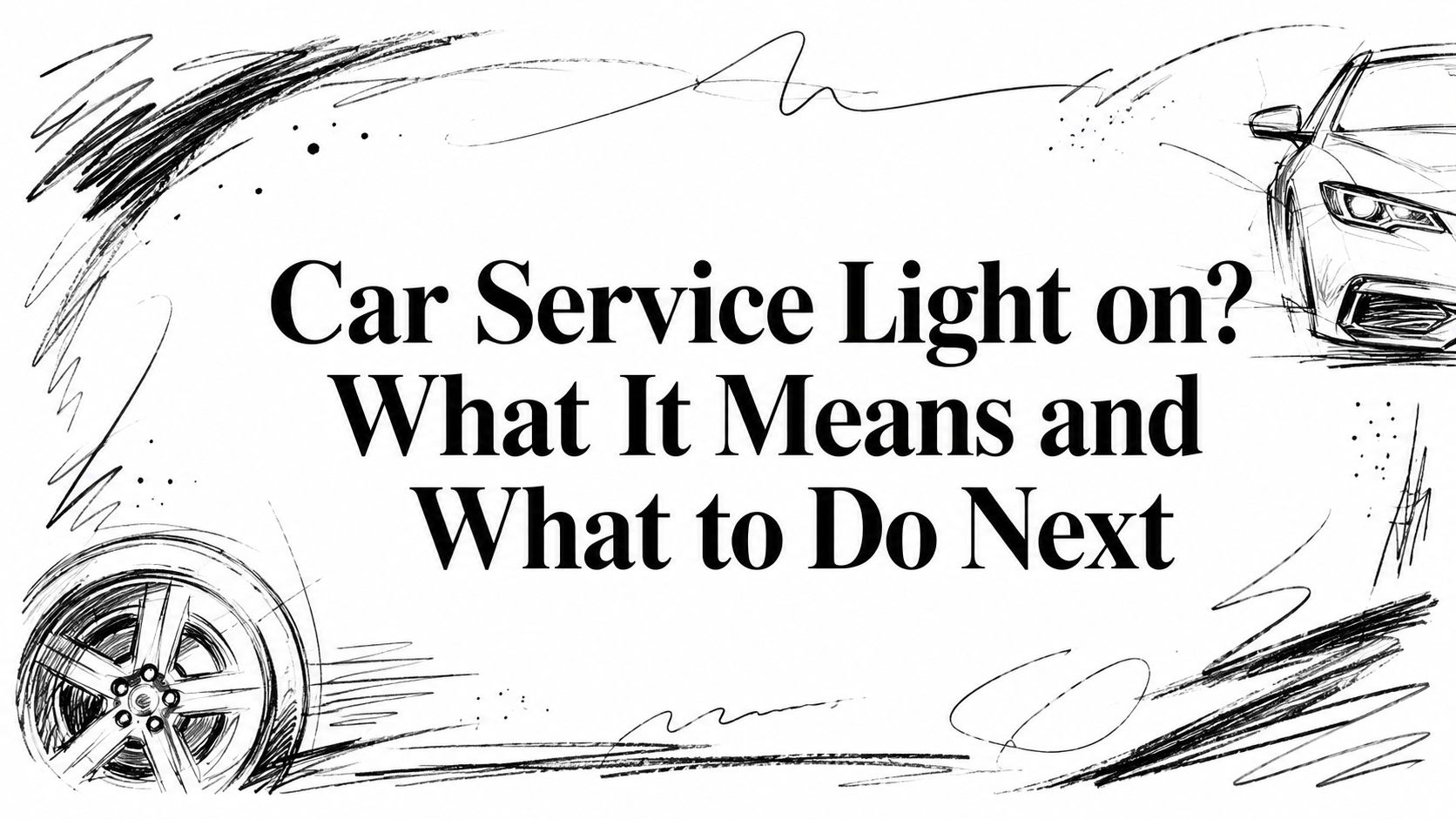 Car Service Light on? What It Means and What to Do Next
