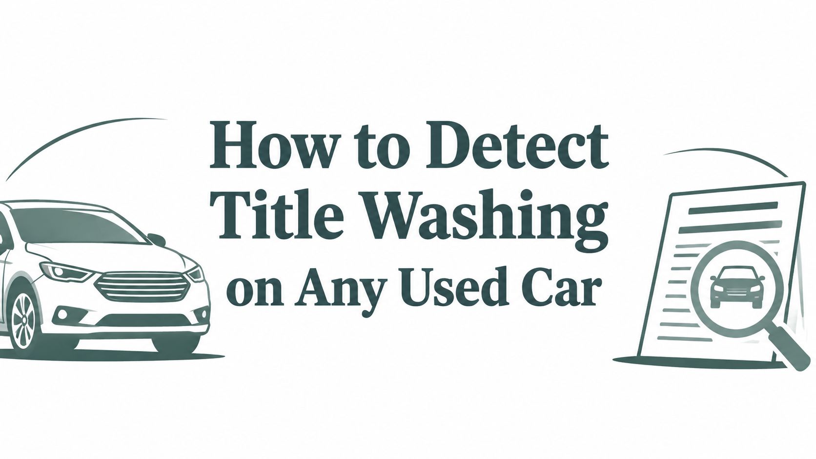How to Detect Title Washing on Any Used Car
