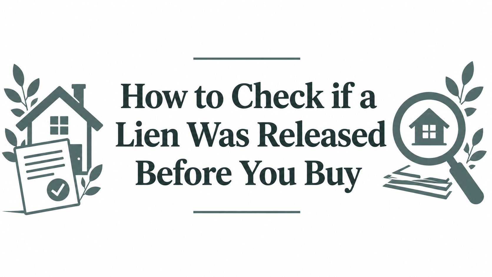 How to Check if a Lien Was Released Before You Buy